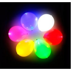 LED Balloons (mixed) x5